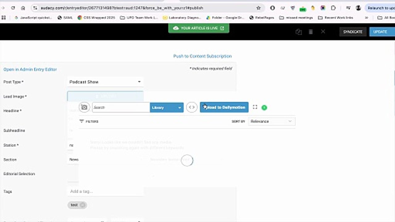 dailymotion rm test upload 1