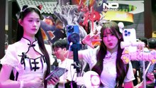 China: cosplayers atuam e posam no festival de jogos ChinaJoy