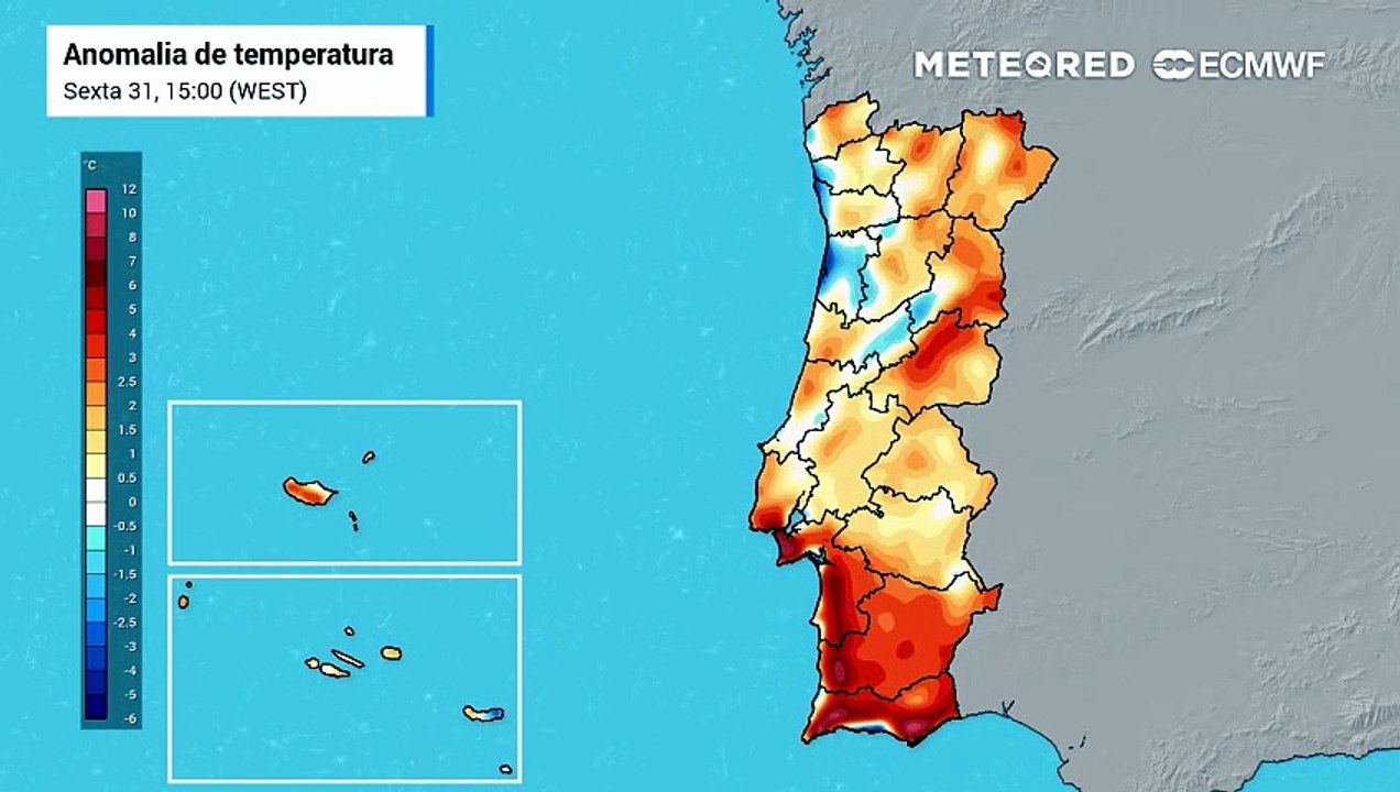 Algumas regiões da Madeira estão sob aviso amarelo de calor