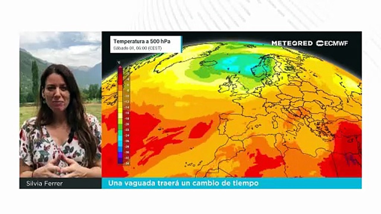 Una vaguada traerá un cambio de tiempo