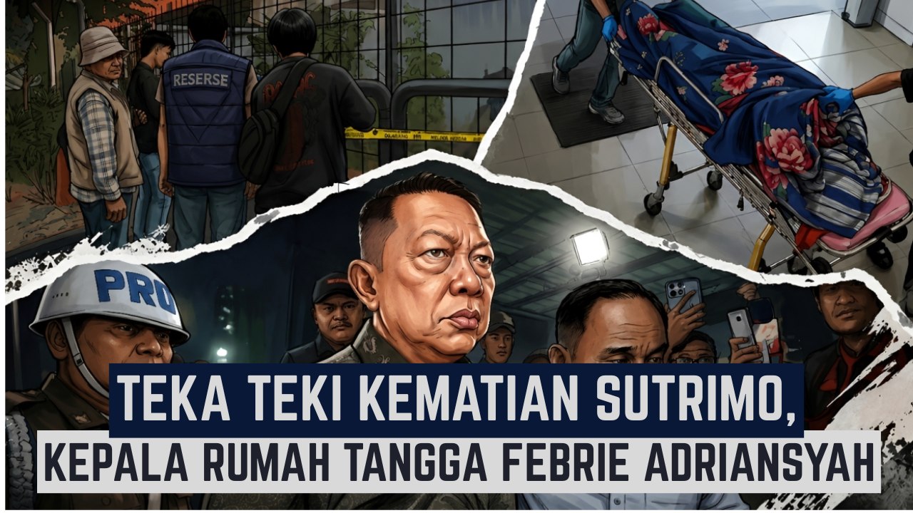 Teka Teki Kematian Sutrimo, Kepala Rumah Tangga Febrie Adriansyah