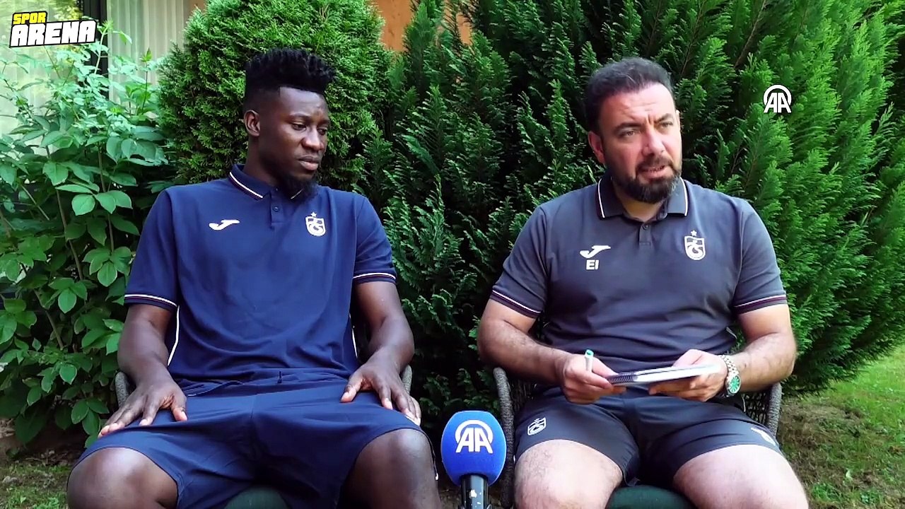 Andre Onana, Trabzonspor'da en şaşırdığı olayı anlattı