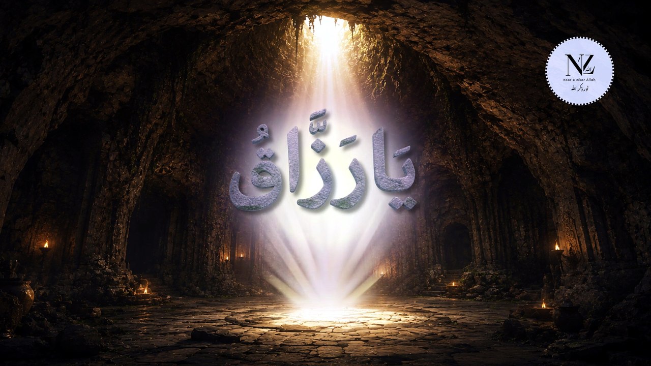 Open the Doors of Rizq & Barakah Through Divine Mercy | Ya Razzaq Sufi Meditation | noorezikarAllah