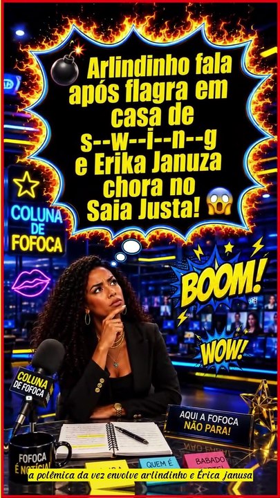 😱#Arlindinho diz que quer ser homem melhor, #ErikaJanuza diz que virou caos quem acredita nesse arrependimento
