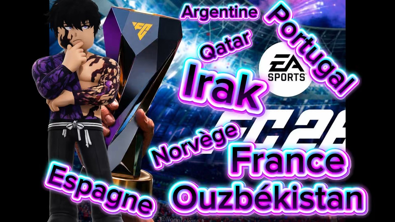 Avec quel pays je peux gagner la cdm ??