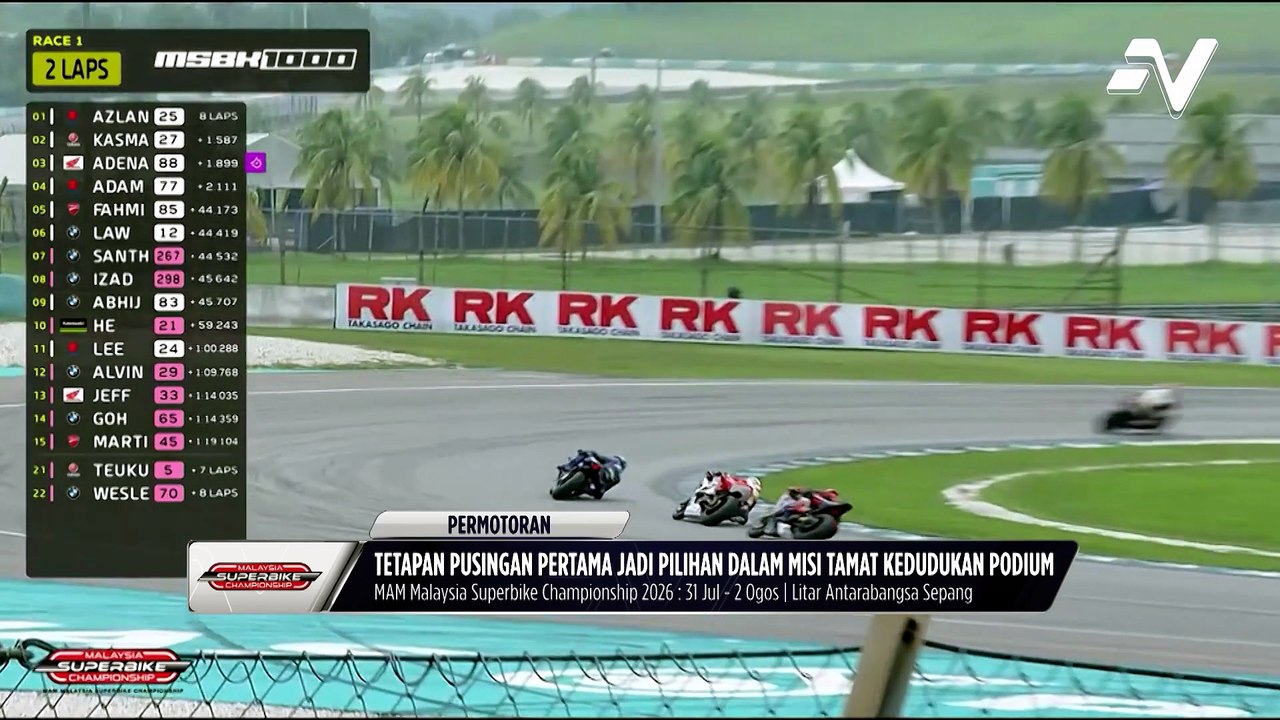 Menjelang pusingan ke-3 MAM Superbike Malaysia, Kasma lebih teliti tentang setup jenteranya