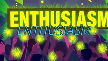 10000 palabras en inglés - La palabra que contagia ENTHUSIASM 😄