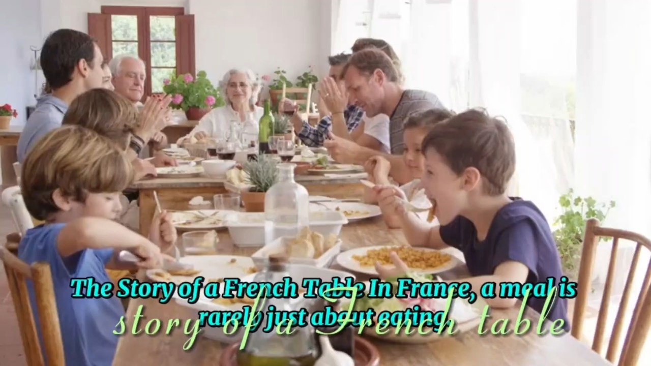 Story of a French table.