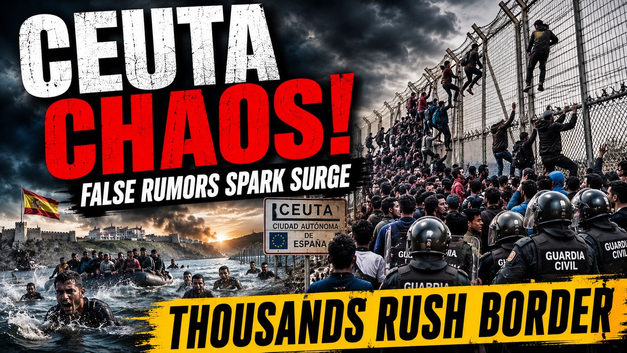 Ceuta Border Crisis Explained | False Rumors Trigger Mass Migrant Rush to Spain | Morocco News