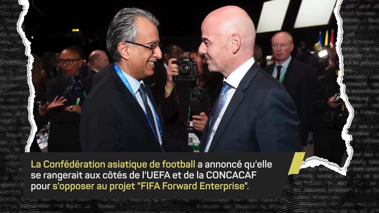 L'AFC rejette à son tour le projet "FIFA Forward Enterprise"