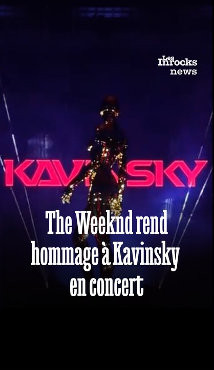The Weeknd rend hommage à Kavinsky en concert