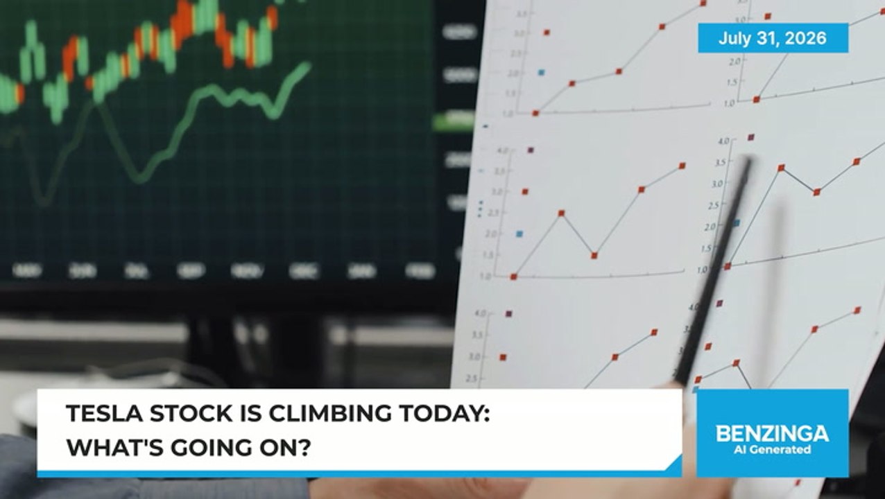 Tesla Jumps On Tech Rally