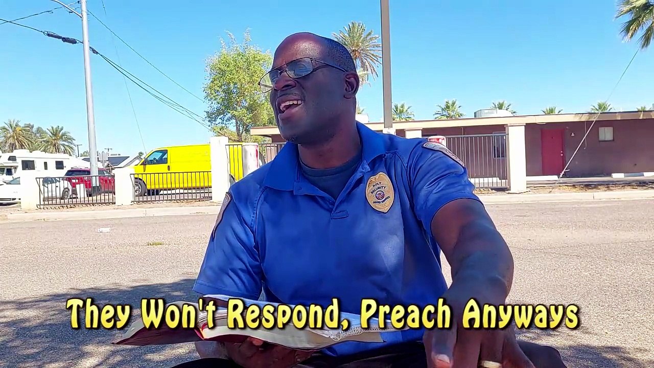 They Won't Respond, Preach Anyways