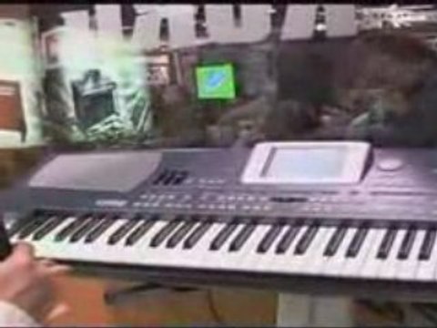 Korg PA500 au NAMM 08 (La Boite Noire)