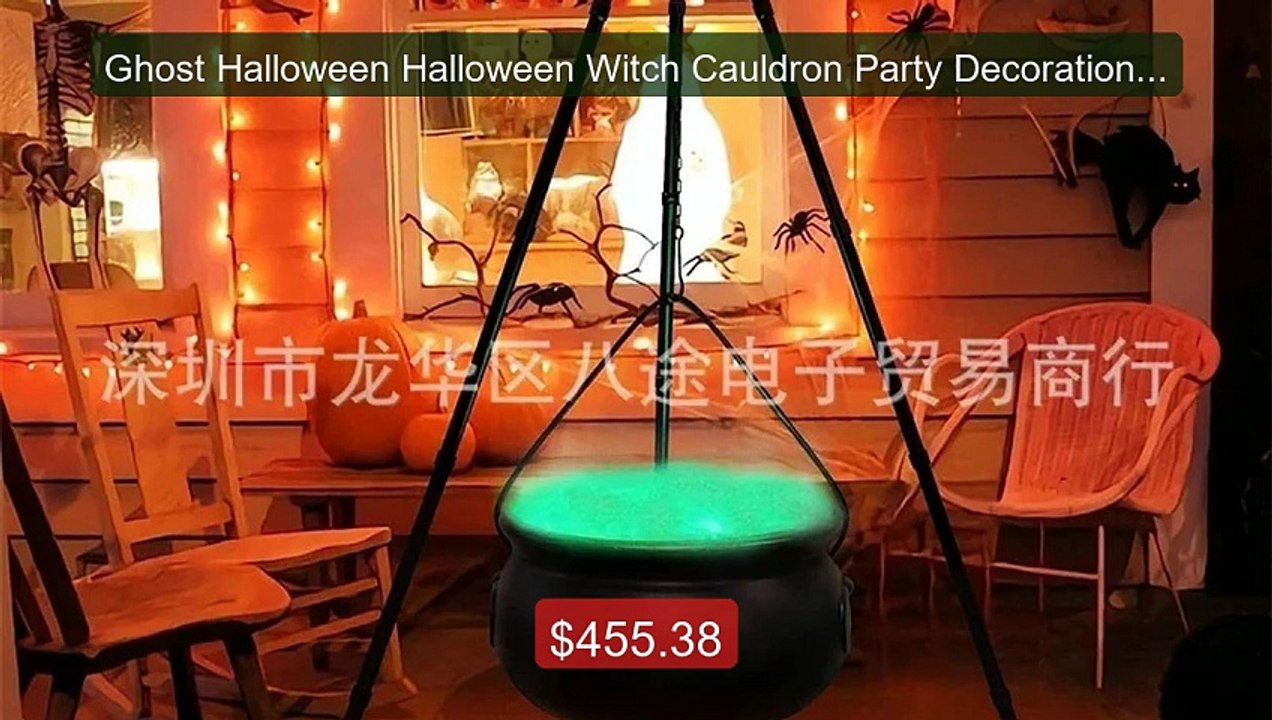 Ghost Halloween Halloween Witch Cauldron Party Decoration Witch Jar... -- Top Rated 2026 | Buy Now!