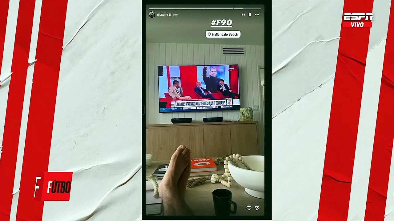 La historia de Instagram de Latorre que causó burlas