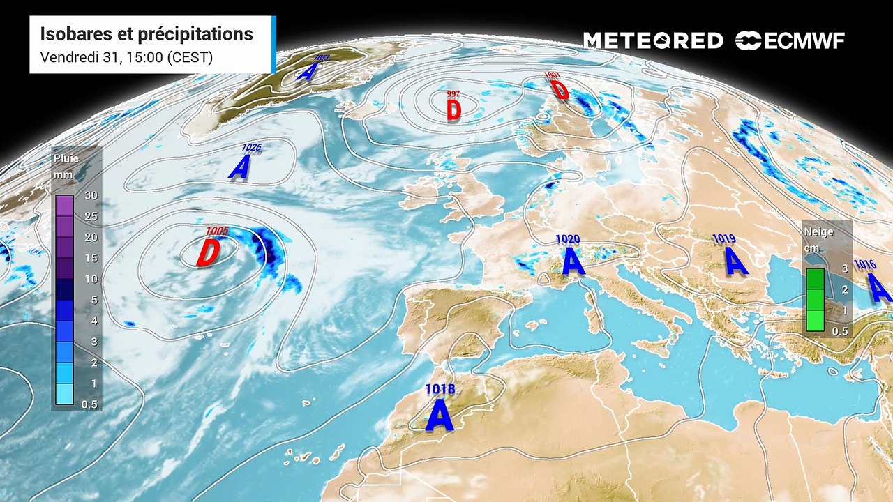 Anticyclone à perte de vue : vers un début août chaud et ensoleillé