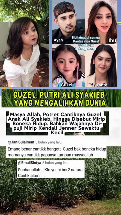 Masya Allah pesona Guzel Ali syakieb 😍 #gosipartishariini