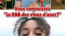 Le RAB des vlogs d'août de Léna Situations