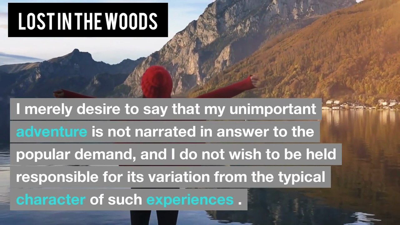 Lost in the Woods ⭐    Improve your English   Very Interesting Story - Level 3   VOA #14