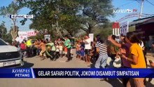 Potret Warga Sambut Jokowi di Kupang, NTT | KOMPAS PETANG