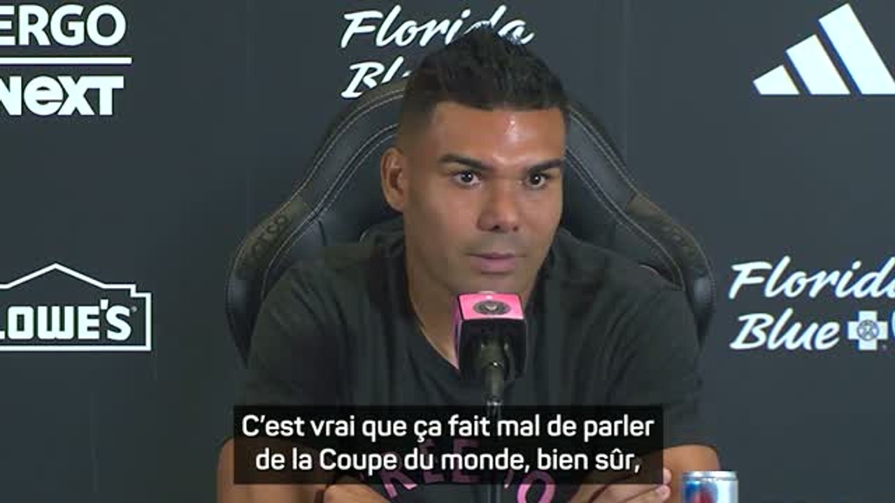 Inter Miami - Casemiro : "Ça fait mal de parler de la Coupe du monde"