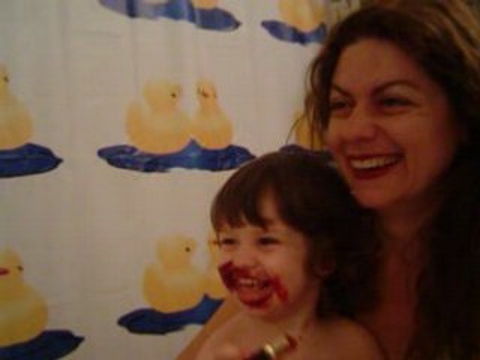 Marilou se maquille