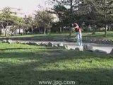 Rober y toñito parkour