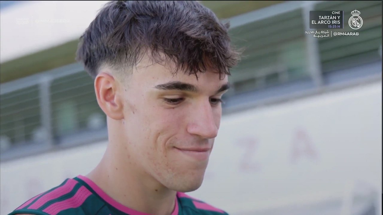 Las emocionantes primeras palabras de Espí como jugador del Real Madrid