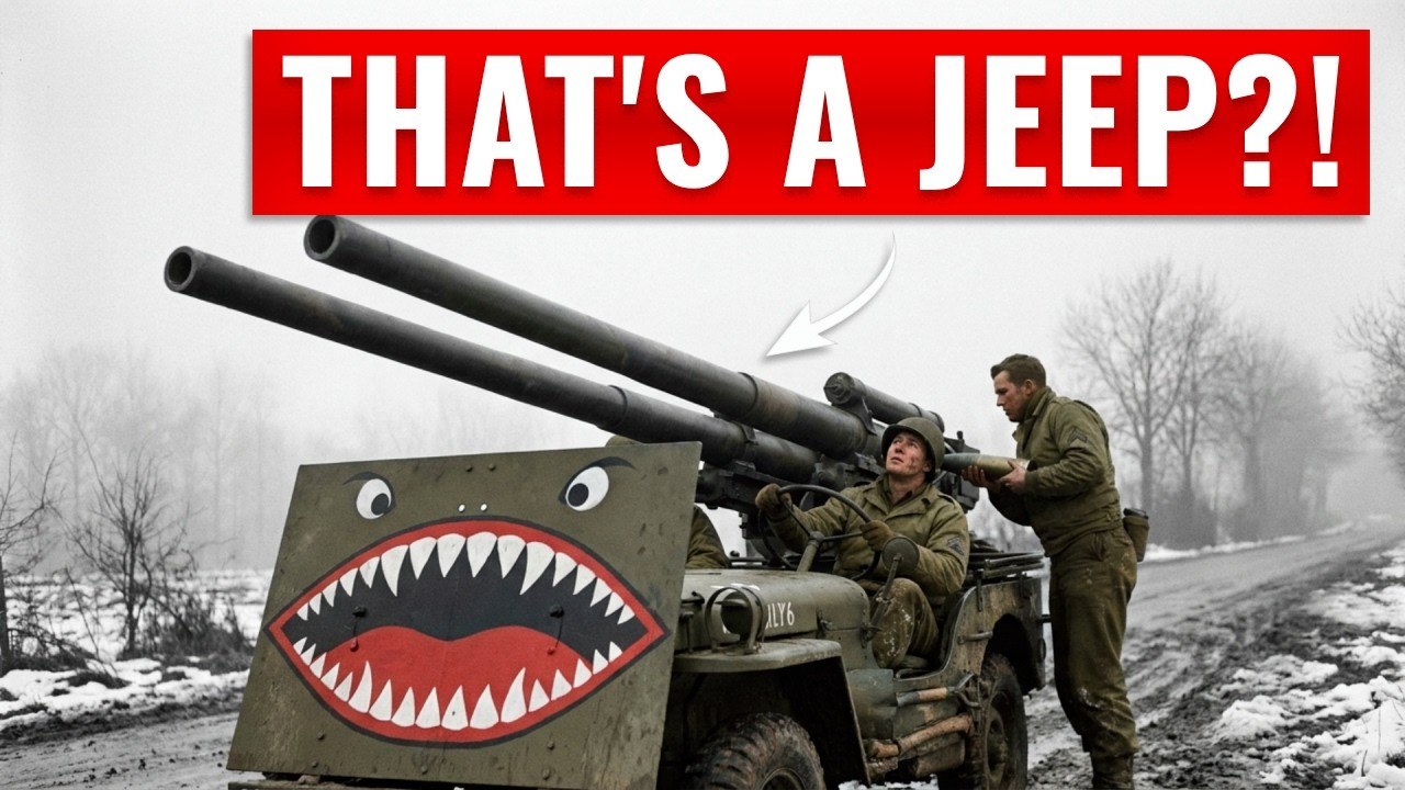 Germans Couldn't Believe What One US 'Modified' Jeep Did — 400 of Them Died on Day One