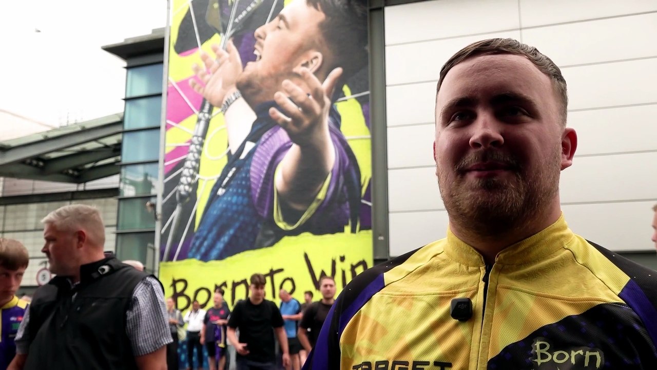 Luke Littler: ‘My Nan saw the mural before me!’