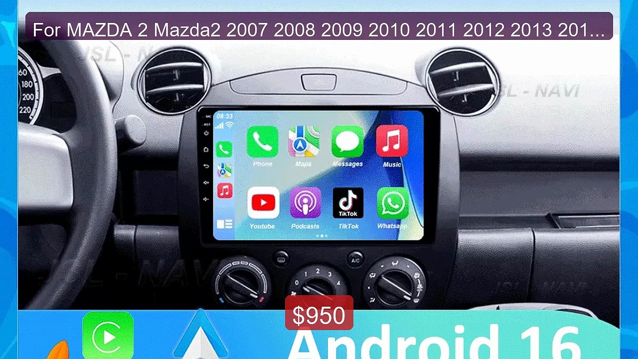 For MAZDA 2 Mazda2 2007 2008 2009 2010 2011 201...