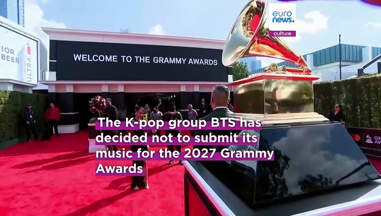 K-pop giants BTS boycott 2027 Grammys after introduction of controversial new Asian pop prize
