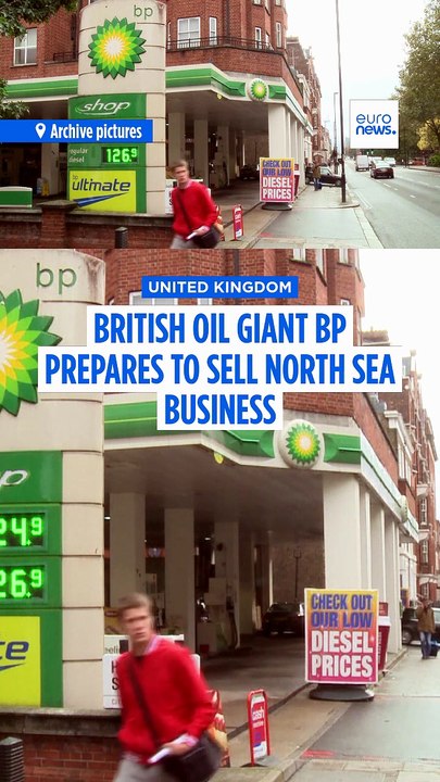 British oil giant BP prepares to sell North Sea business