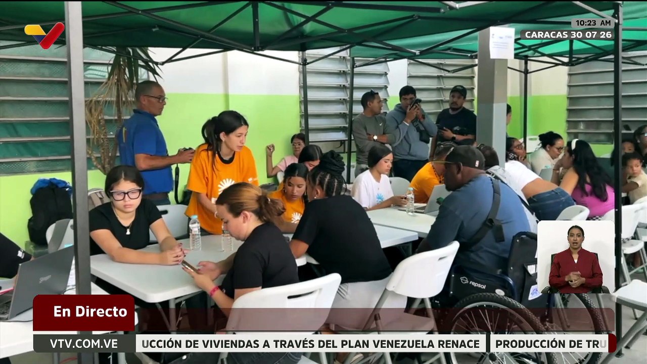 Campamento La Ciudadela continúa brindando acceso al Registro Único de Viviendas a familias afectadas