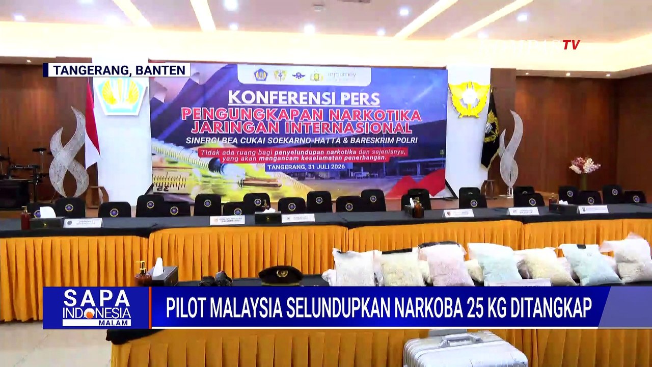 Mengonsumsi Narkoba saat Menerbangkan Pesawat, Modus Pilot Malaysia Terungkap | SAPA MALAM