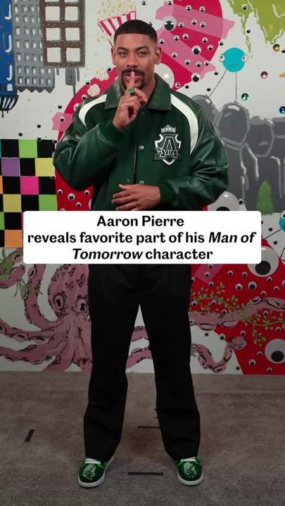 Aaron Pierre Reveals Favorite Part of His ‘Man of Tomorrow’ Character