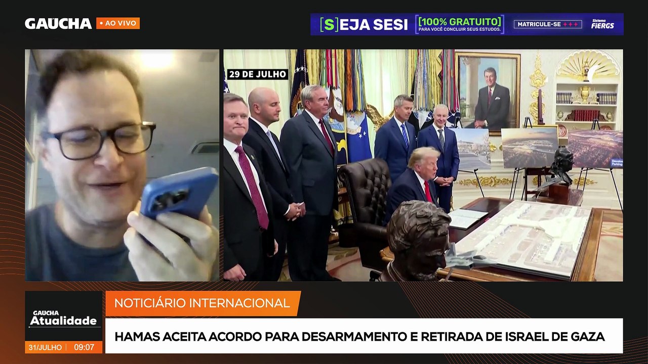 Rodrigo Lopes fala sobre o anúncio de que o Hamas de que irá depor as armas