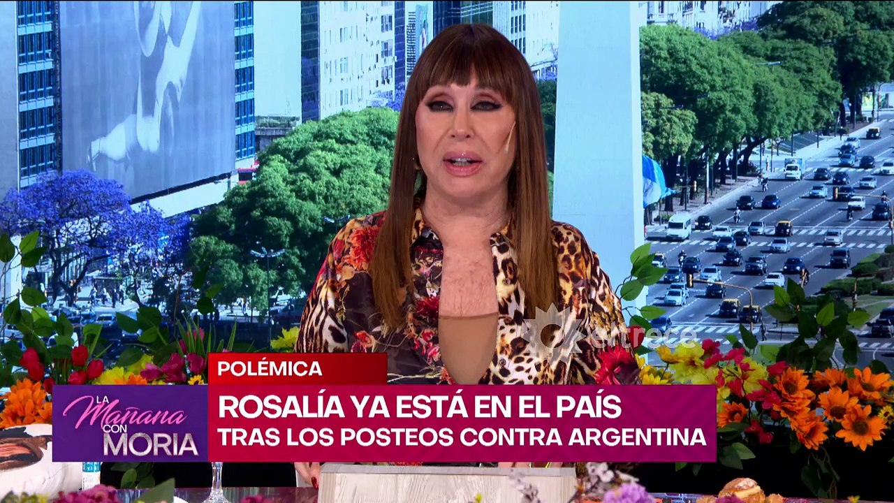 Moria Casán reveló las razones por las cuales le dijo que no a subir al escenario con Rosalía
