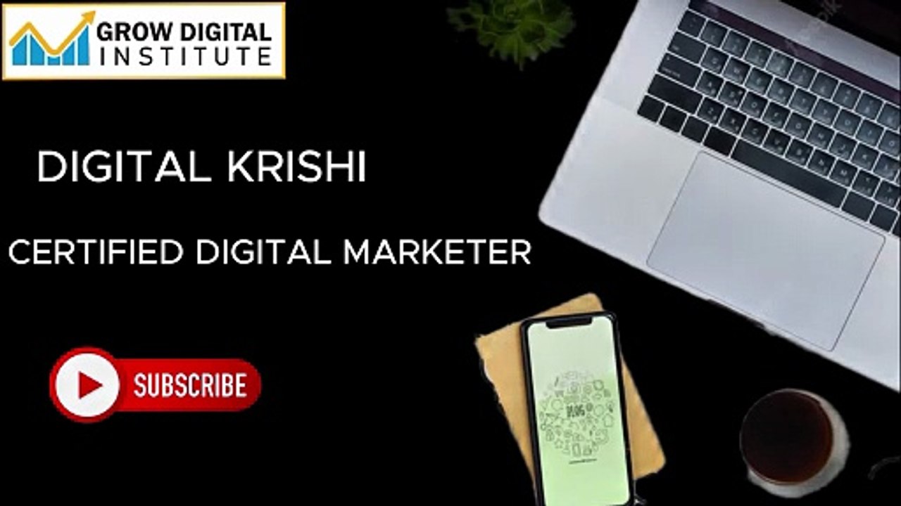 DIGITAL KRISHI IS A CERTIFIED DIGITAL MARKETER IN MUMBAI