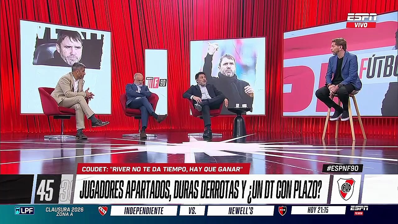 Leonardo Astrada habló en ESPN sobre el Chacho Coudet