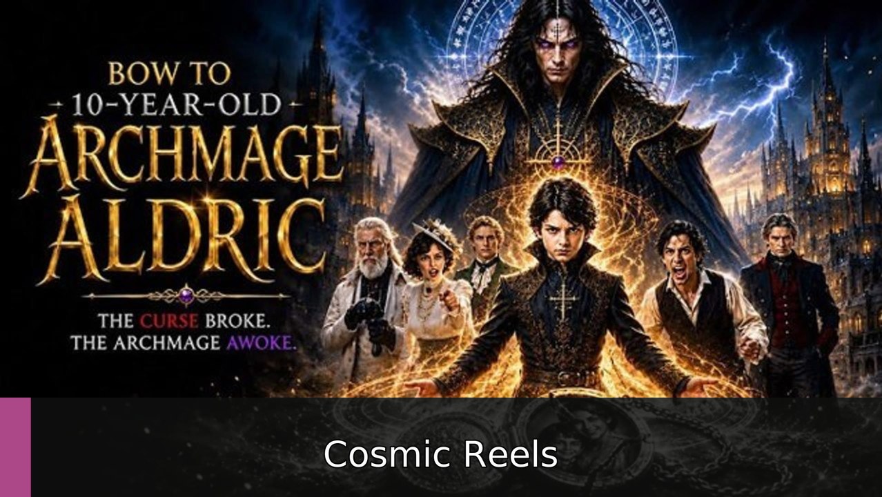 Bow To 10-Year-Old Archmage Aldric #engsub #fullfilm❤️⚡️ | Cosmic Reels