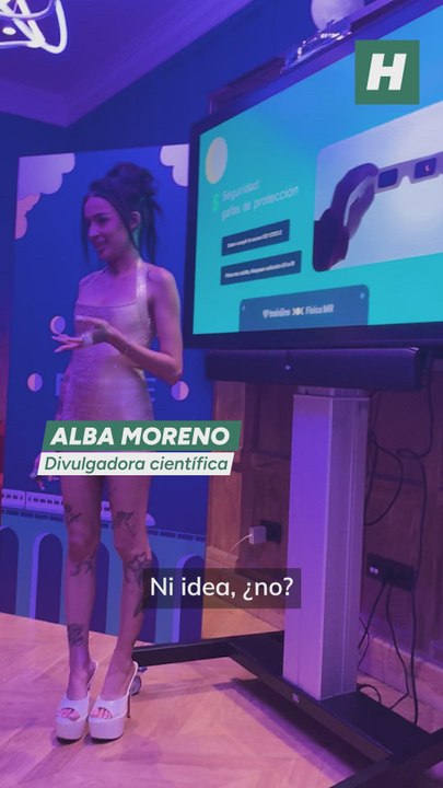 a física Alba Moreno (@fisicamr) advirtió el pasado mes de junio en un evento de Trainline la importancia de utilizar gafas protectoras y, sobre todo, homologadas, para ver el eclipse solar total de este 12 de agosto en España.