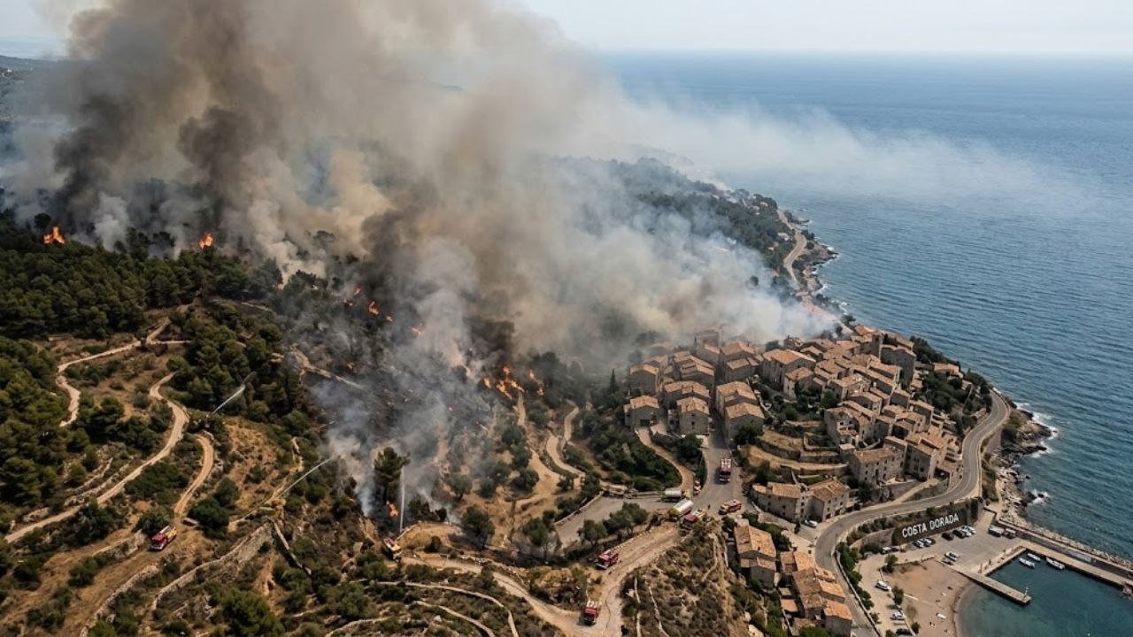 Widespread Wildfires in Europe Prompt Evacuations in Greece and France