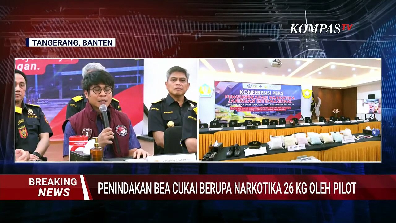 BREAKING NEWS! Pilot Asing Selundupkan 26 Kg Narkotika di Soetta Ditetapkan Jadi Tersangka