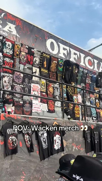 A paradise for every metalhead: Wacken merch