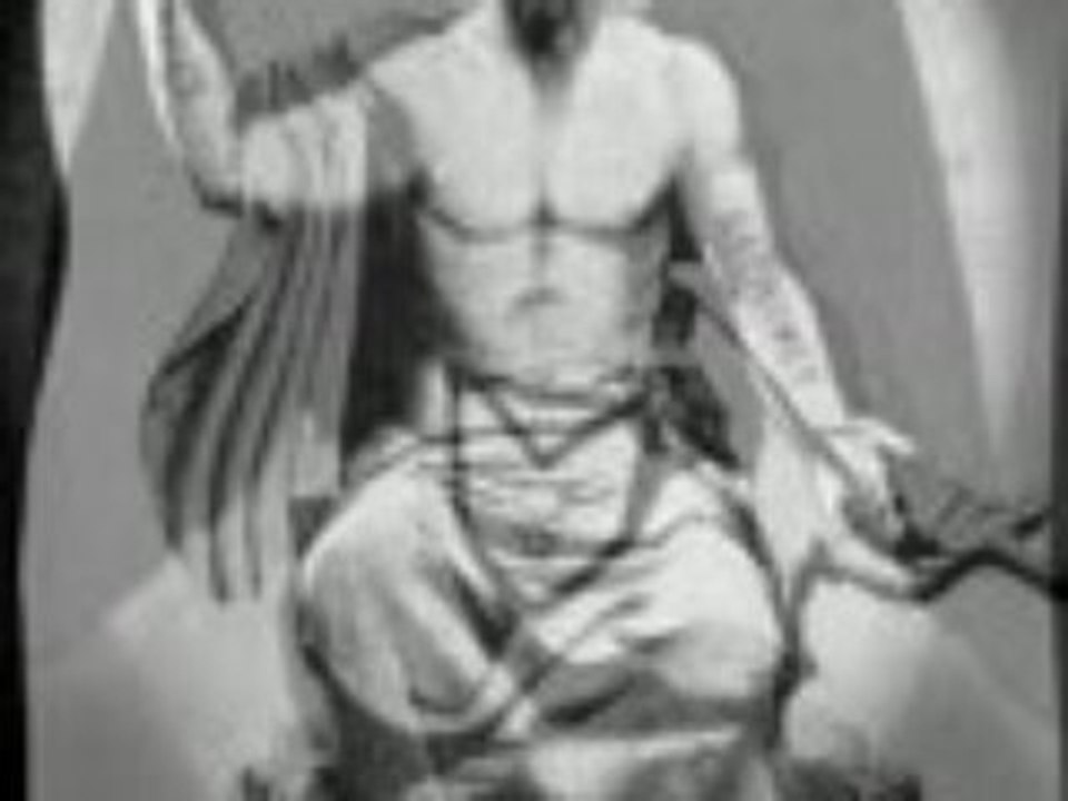George Washington représenté avec la posture du diable.