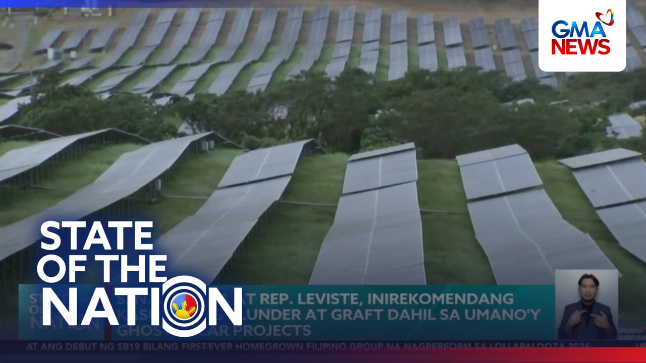 Sen. Legarda at Rep. Leviste, inirekomendang kasuhan dahil sa umano'y ghost solar projects | SONA