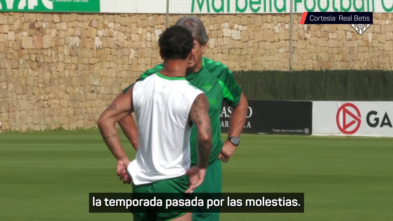 Entrevista a Anthony en el Real Betis