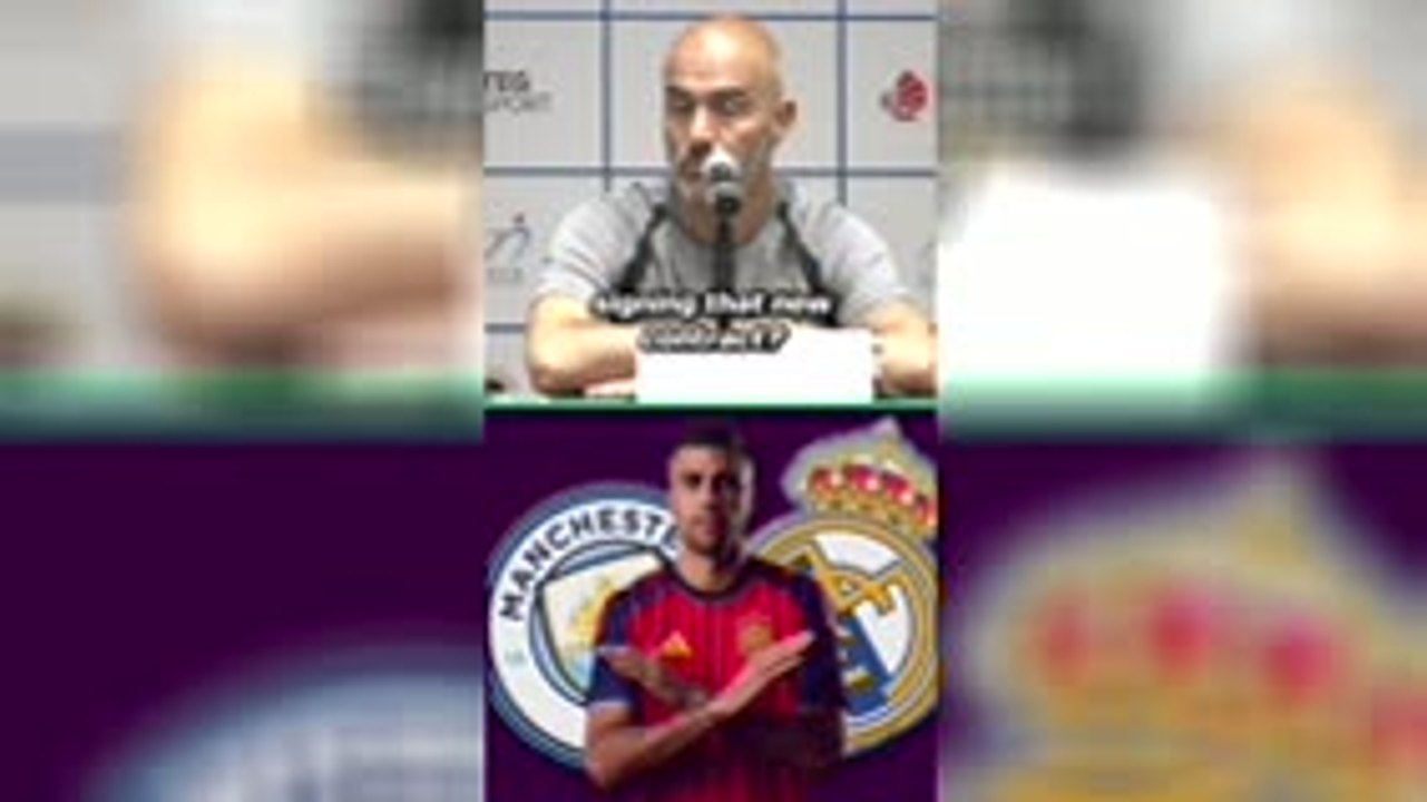 Maresca provides latest update on Rodri future